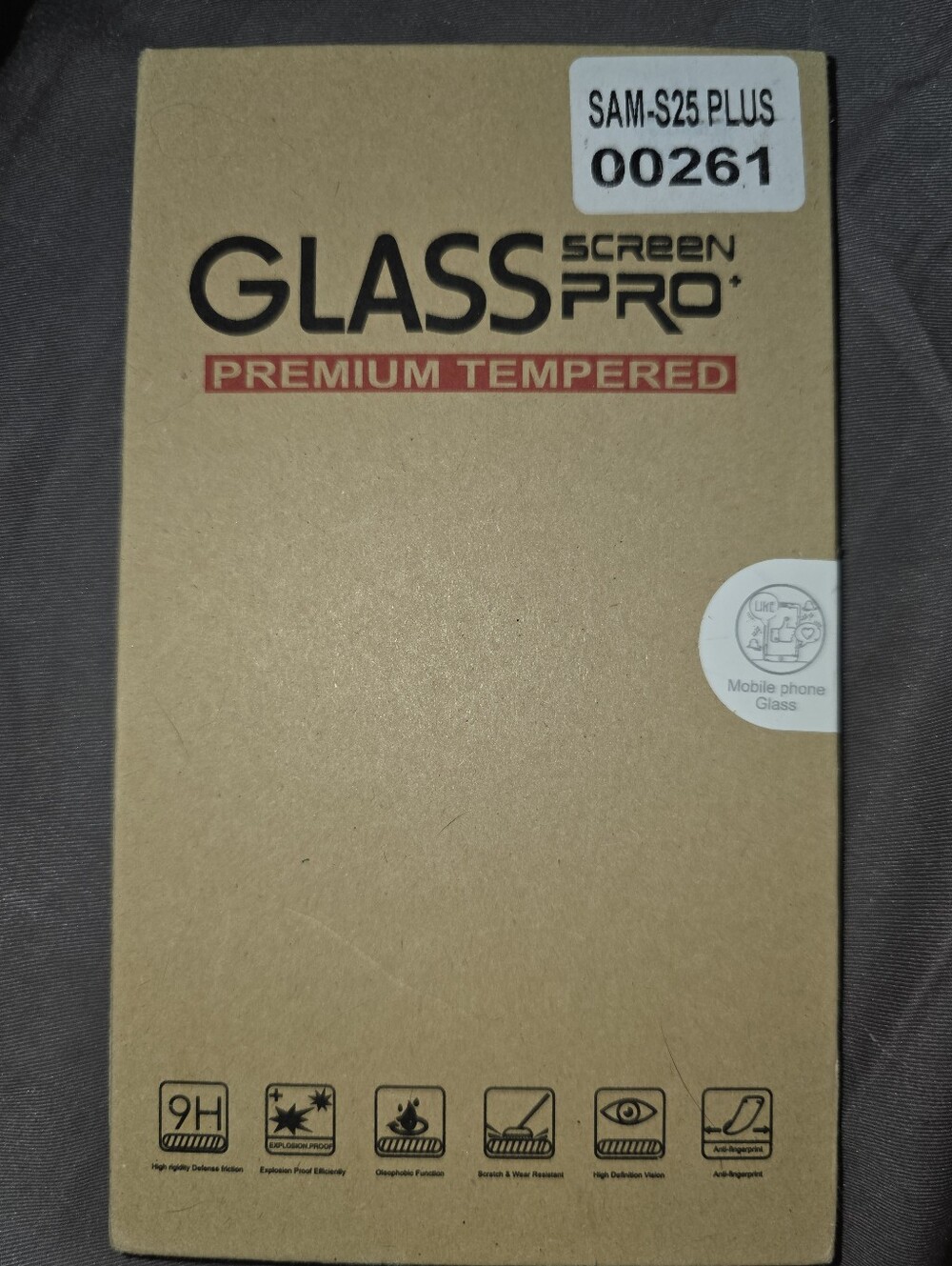 GLASS SCREEN PRO Premium Tempered Screen Protector For Samsung S25 Plus
